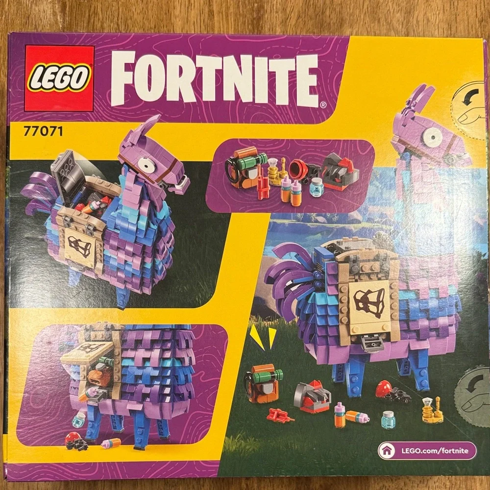 LEGO Fortnite Llama Set in Purple and Blue - Never Opened